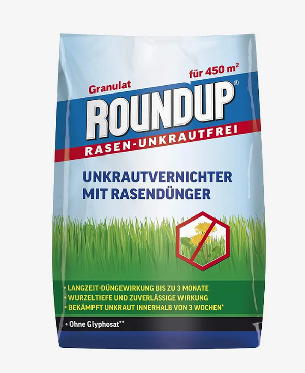 Roundup lawn fertilizer herbicide garden lawn 9KG